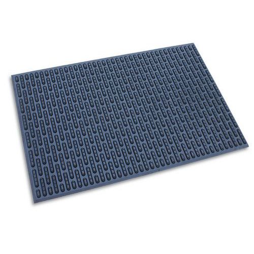 Ergomat - Tapis antifatigue ultrarésistant Ergos Nitrile - 60x150cm Noir - Usage intensif, antidérapant, ergonomique