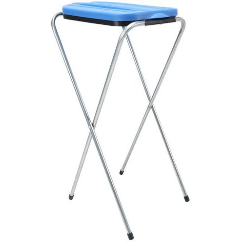 support de sac mural 'single' bleu