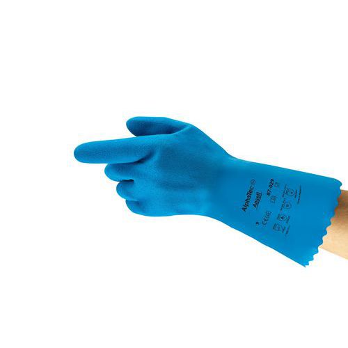 Ansell 1 Gants De Protection Chimique En Latex Alphatec® 87-029 - Ansell