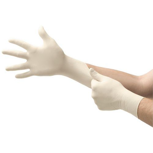 Ansell - Gants Latex 69-318 T8 Non Poudrés - Taille 8 - Protection Chimique & Alimentaire - Ambidextre
