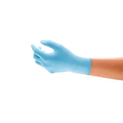 Ansell - Gants Microflex 93-833 Nitrile Bleu Taille 9 - Boîte de 250 - Protection Chimique Usage Alimentaire