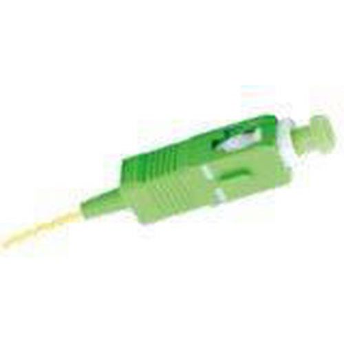 Bluelan - Câble Fibre Optique Pigtail OS2 SC/APC Jaune 1.5m - Connexion Réseau Optique Télécom