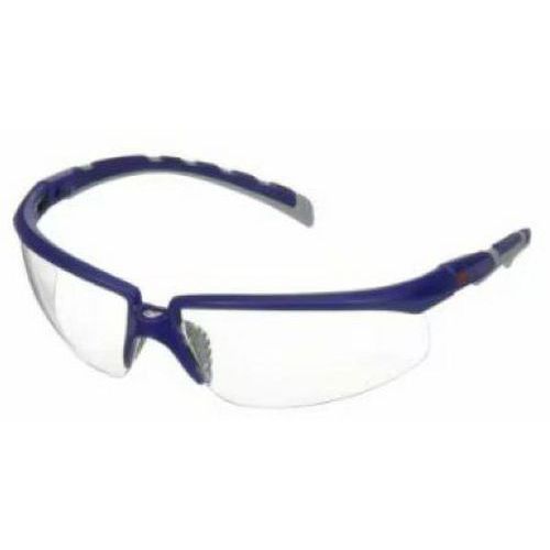 3M - Lunettes de sécurité Solus 2000 Bleu - Antirayures Antibuée Anti-UV