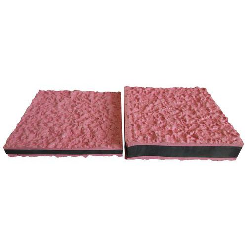 Plaque Antivibratoire Adekwat - Noir Et Rose