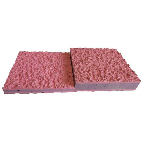 Plaque Antivibratoire Adekwat - Violet Et Rose