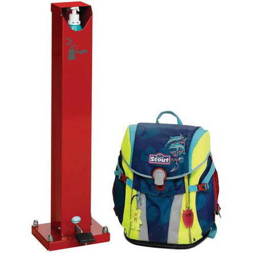 Distributeur De Lavage Hygiénique Hds 85 Avec Pédale Rouge