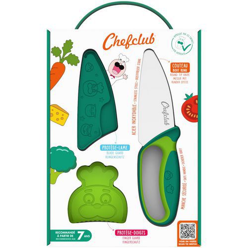 Le Couteau du chef Chefclub Kids Vert thumbnail image 1