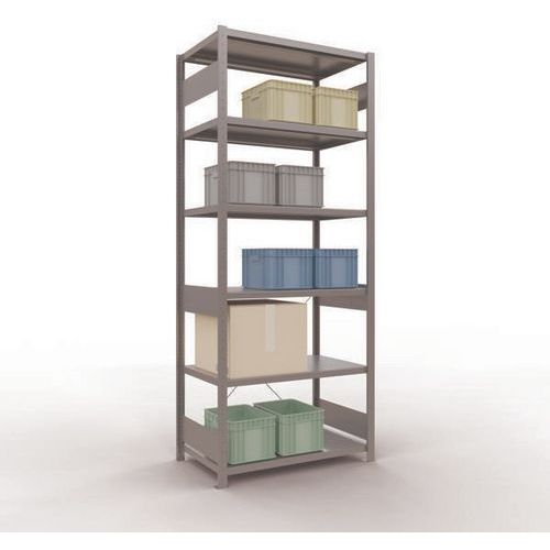 Schulte - Étagère de stockage Easy-Fix départ - 2500x1000x600mm galvanisée - Charge 1800kg - 6 tablettes acier