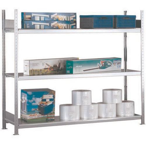 Schulte - Rayonnage départ Easy-Fix+ 3 niveaux - 2000x2500x600mm - Charge 1800kg - Montage facile