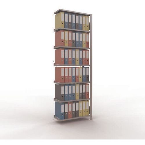 Schulte - Rayonnage de bureau Aristo-Clip Suivant - 7 tablettes 2300x750x300mm - Charge 85kg/tablette - Acier zingué