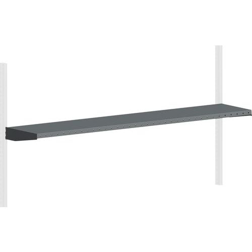 WFI - Étagère pour Packbord Workshop - 1800 mm Gris - Charge 50 kg - Robuste et Pratique