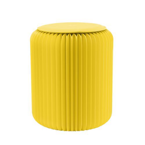 Tabouret Pliable Flexistool - H 42 Cm - Jaune - Paperflow