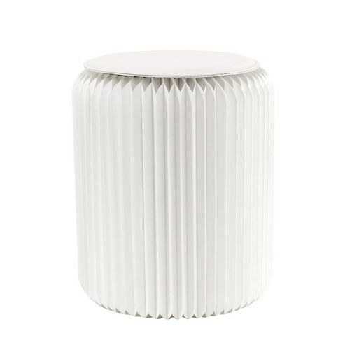 Tabouret Pliable Flexistool - H 42 Cm - Blanc - Paperflow