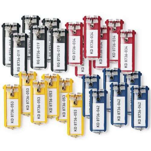 Durable 24 Porte-clés Key Clip - Durable