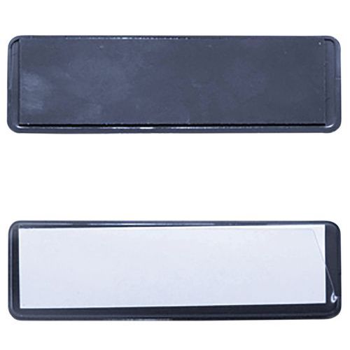 Etiquette Magnétique Sur Fond Black 30x100mm