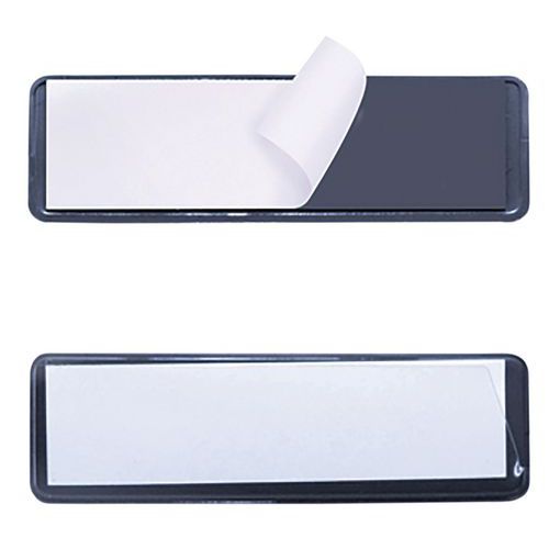 Etiquette Adhésif Sur Fond Noir 30x100mm