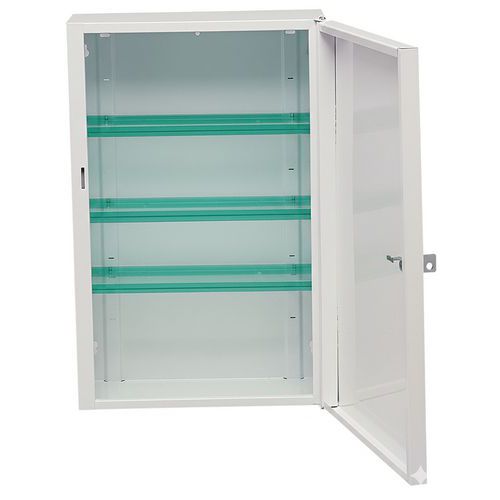 Armoire à pharmacie ROSSIGNOL 1 porte kit base Acie - 2 ans garantie - Équipement médical