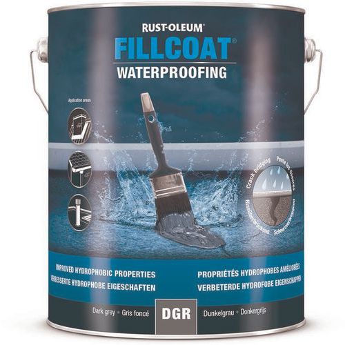Fillcoat Réparation D'étanchéité 5l Gris Foncé
