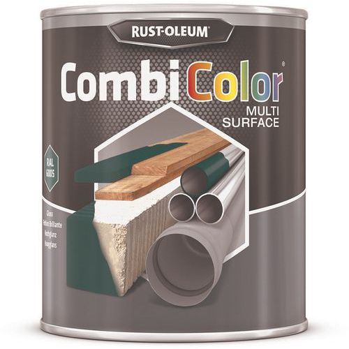 Lot de 6 - Combicolor Multi-surface 750ml Vert Mousse Ral6005