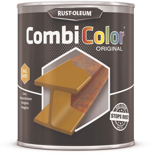 Lot de 6 - Combicolor Original 750ml Brun Terre De Sienne Ral8001