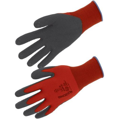 Gants De Manutention Picots Paume Pvc Taille 10