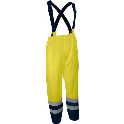 Pant Pluie Hv Jaune+bretel-4xl