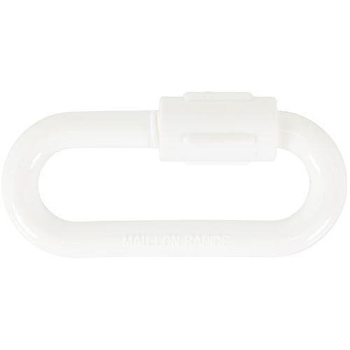 Novap - Maillon Rapide Blanc Polyamide 8mm - Usage Parking - Recyclable