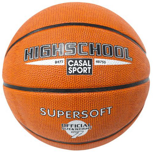 Ballon Basket Highschool Supersoft Casal Sport Taille 7
