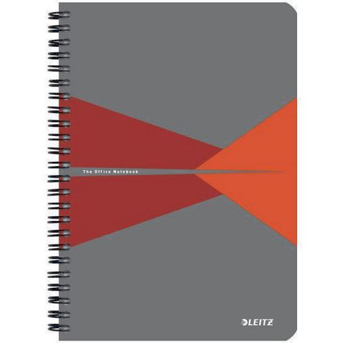 Lot de 5 - Cahier Office Pp A5 Ligné Rouge