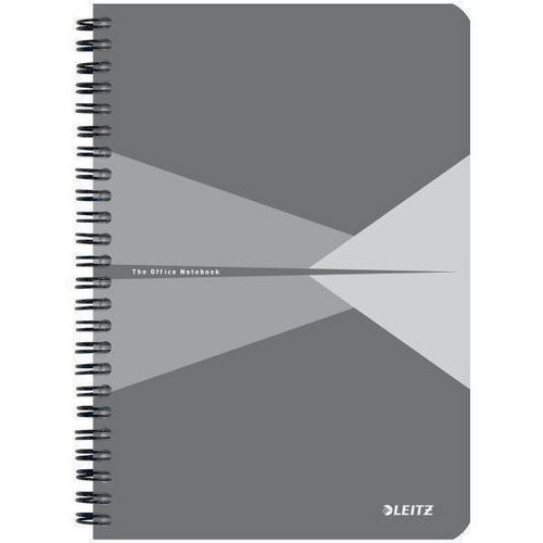 Lot de 5 - Cahier Office Card A5 Quadrillé Gris