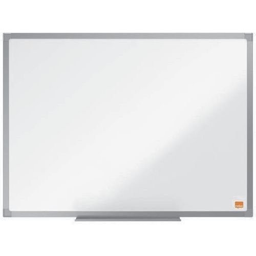 Nobo - Tableau blanc magnétique laqué 600x450 mm - Acier laqué, fixation murale, garantie 15 ans