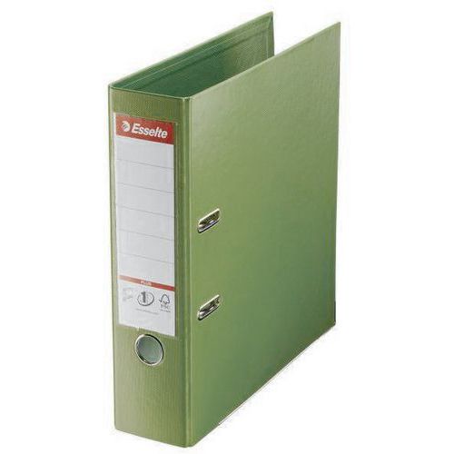 Esselte - Classeur à levier Maxi Plus VIVIDA A4+ - 80 mm - Vert - Rangement Durable