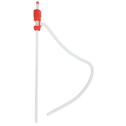 Manutan Expert - Pompe Siphon PE - 14 L/mouvement - Tube 1120mm - Polyéthylène - Non alimentaire