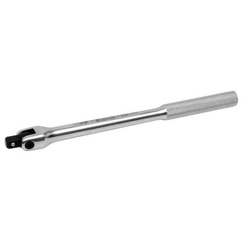 MOB - Poignée articulée 3/8" 250mm Manche Acier Moleté - Outil Précis et Ergonomique