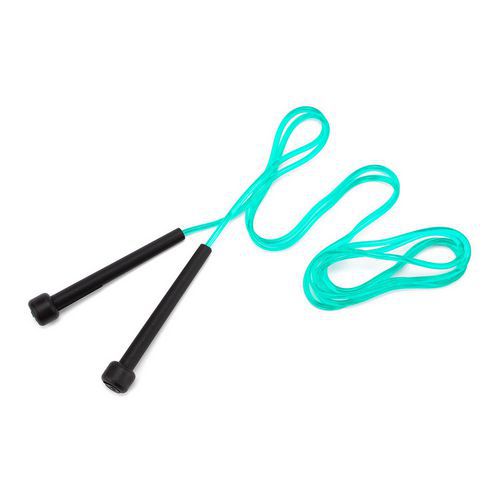 Corde à sauter PVC Verte - 213cm - Musculation et Fitness