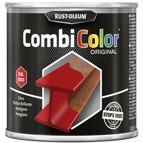 Primaire Et Finition Combicolor 25l Rouge Vif