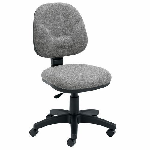 Linea Fabbrica - Chaise de bureau Ace Mid Back - Gris - Tissu - Contact permanent - Ergonomique - 8h/jour - 120kg