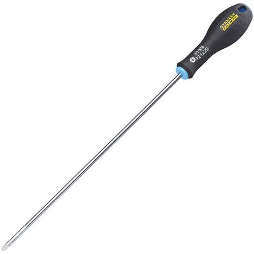 Stanley - Tournevis Pozidriv PZ1 x 250 mm - Lame 250 mm - Outillage à main de précision
