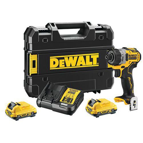 Visseuse Xr 12v 2ah Avec Coffret Tsak - Dewalt