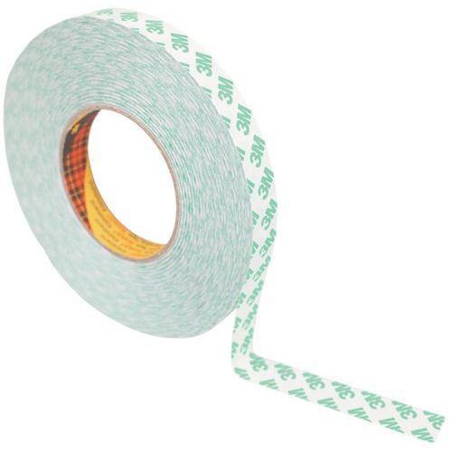 3M - Ruban Double Face 9087 Blanc 19mm x 50m - Acrylique - Haute Performance