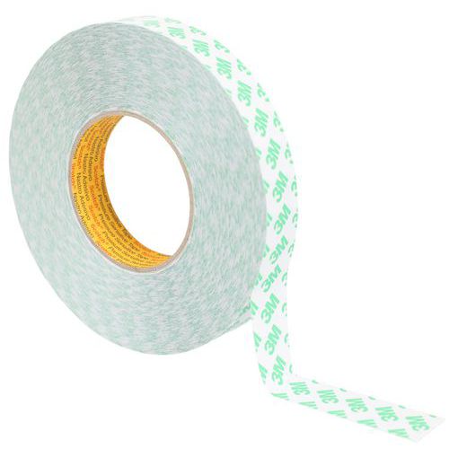 3M - Ruban Double Face Blanc 25mm x 50m - Adhésif Acrylique Haute Performance - Idéal Fixation Durable