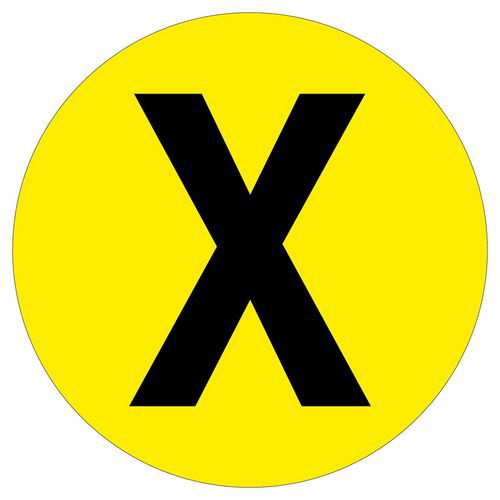 Cercle Pour Marquage Au Sol Msg:x Mdl:lettre