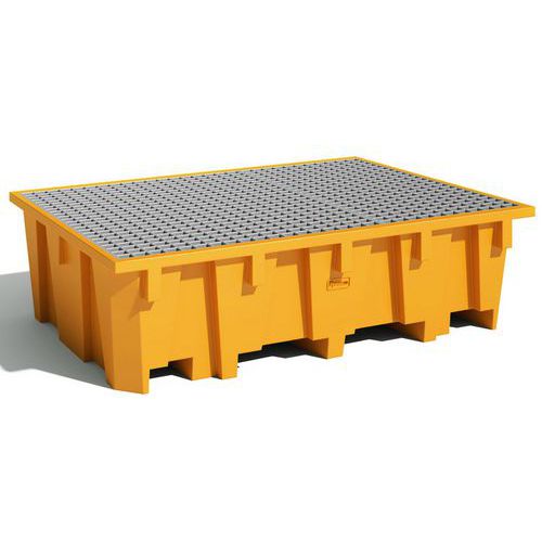 Bac De Rétention 1 Ibc Avec Caillebotis Acier - Manutan