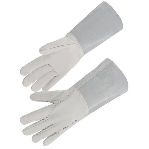 Gants De Protection Thermique Tout Fleur Avec Une Manchette Croûte De 15 Cm