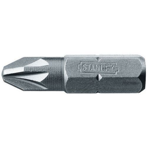 Stanley 1 Lot De 25 Embouts De Vissage 1/4 Pozidriv Pz1 25 Mm