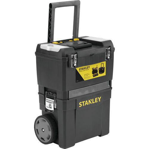Stanley 1 Servante 'carbone' 47 X 29,5 X 62 Cm - 39 Litres