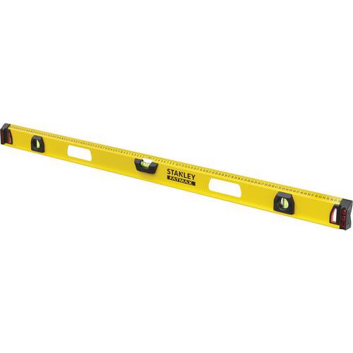 Stanley 1 Niveau Profile I-beam Aluminium Fatmax - 3 Fioles