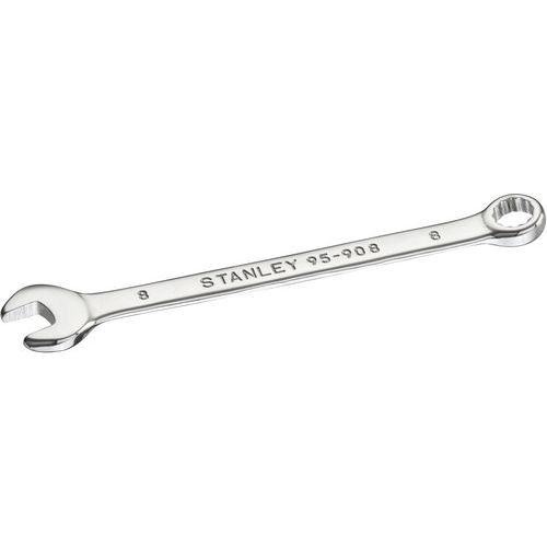 Stanley - Clé mixte 8 mm - Acier chromé - Outillage à main résistant