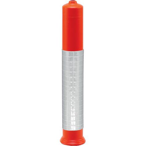 Poteaux de circulation 750 mm - Signalétique de sécurité robuste et visible
