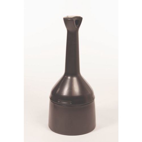 EMP - Cendrier Colonne Extérieur Noir 16L - 1m Hauteur - Design Robuste et Pratique